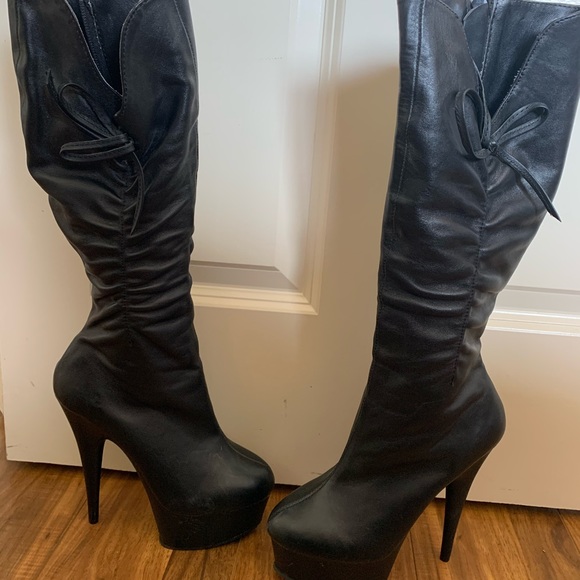 knee high dance boots